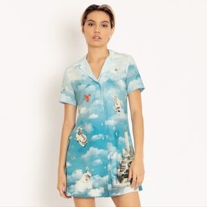 Avatar: The Last Airbender Southern Air Temple Short Sleeve Shirt Dress